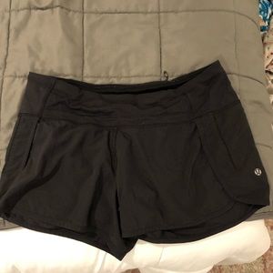 Lululemond black shorts